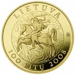 100 litų moneta iš serijos, Lietuvos vardo minėjimo tūkstantmečiui, 2007, 2008, 2009 m.